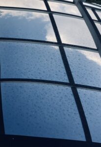 BMWのサンルーフの洗浄